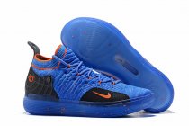 Nike KD 11 Shoes Blue Black Orange