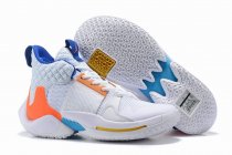 Westbrook 2 Shoes White Blue Orange